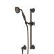 Single-Function Anti-Cal Handshower/Hose/Bar/Outlet Set in Tuscan Brass