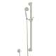 36-in Decorative Grab Bar Set with Single-Function Anti-Cal Handshower/Hose/Outlet in Polished Nickel