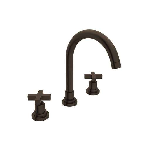 C-Spout Widespread Lavatory Faucet with 10-7/64