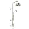 Thermostatic Shower Package with Metal Lever in Polished Nickel