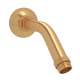 Wall Mount Shower Arm in Satin Gold
