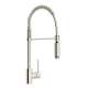 Side Lever Handle Pro Pull-Down Kitchen Faucet In Polished Nickel