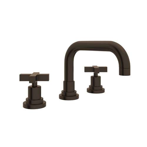 U-Spout Widespread Lavatory Faucet with 6-11/16