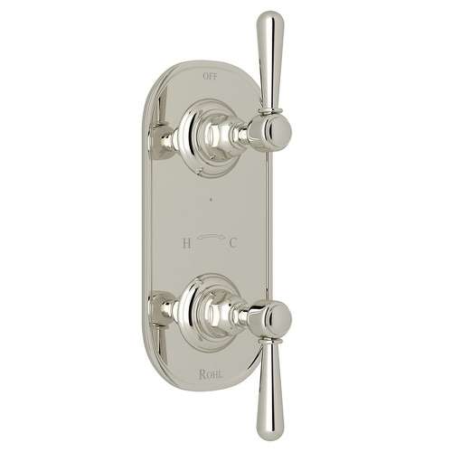 Verona A2964LMPN 1/2-in Thermostatic/Diverter Control Trim with Metal Lever in Polished Nickel