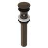 Slotted Touch Seal Dome Drain with 6-in Tailpiece in Tuscan Brass