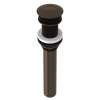 Non Slotted Touch Seal Dome Drain with 6-in Tailpiece in Tuscan Brass