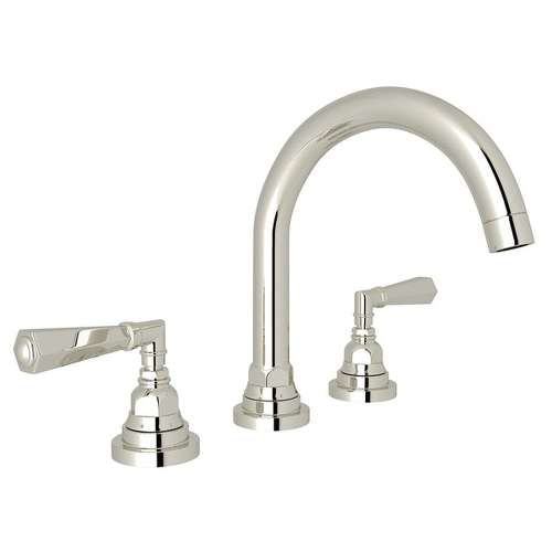 C-Spout Widespread Lavatory Faucet with 8-1/2
