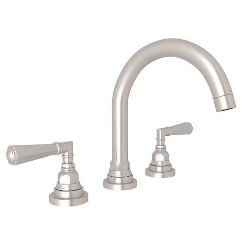 C-Spout Widespread Lavatory Faucet with 8-1/2