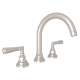 C-Spout Widespread Lavatory Faucet with 8-1/2
