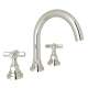 C-Spout Widespread Lavatory Faucet with 8-1/2