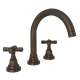 C-Spout Widespread Lavatory Faucet with 8-1/2