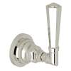 San Giovanni A4924LMPNTO 1/2-in Thermostatic/Diverter Control Trim with Metal Lever in Polished Nickel