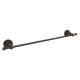 Italian San Giovanni A1484LITCB 18-in Single Towel Bar in Tuscan Brass