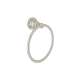Italian San Giovanni A1485LIPN Towel Ring in Polished Nickel