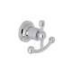 Italian Campo A1481IWAPC Double Robe Hook in Polished Chrome