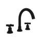 C-Spout Widespread Lavatory Faucet with 8-1/2