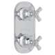 San Giovanni A4564XMAPC Trim for 1/2-in Thermostatic/Diverter Control Rough Valve with Cross Handle in Polished Chrome