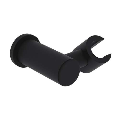 Modern Wall Mount Handshower Holder in Matte Black