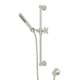 Single-Function Handshower Set with Cross Handle in Polished Nickel