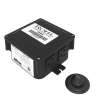 Decorative Luxury Air Activated Switch Button with Control Box for Waste Disposal in Matte Black