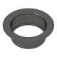 Disposal Flange in Black Stainless Steel