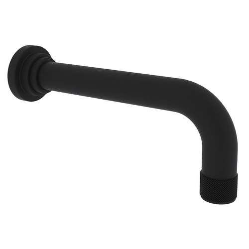 Wall Mount Tub Spout in Matte Black