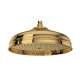 1047/8IB 12-in Rain Showerhead, Italian Brass