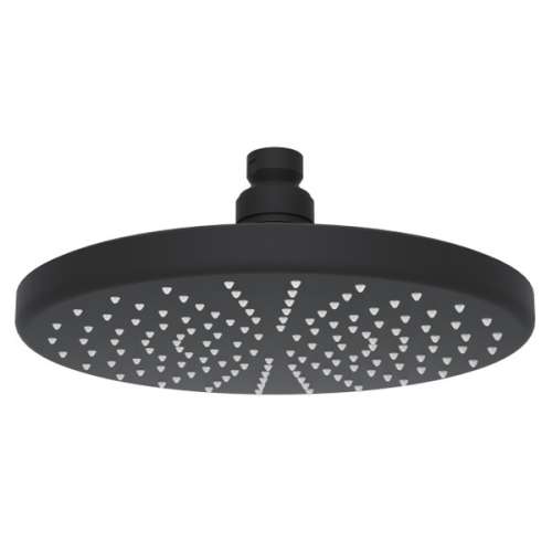 1075/8MB 8-in Rain Showerhead, Matte Black