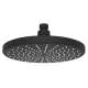 1075/8MB 8-in Rain Showerhead, Matte Black