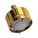 1080/8ULB 4-in 5-Function Showerhead, Unlacquered Brass