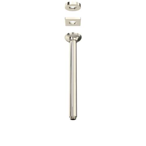 1505/12PN 13-in Ceiling Mount Shower Arm, Polished Nickel