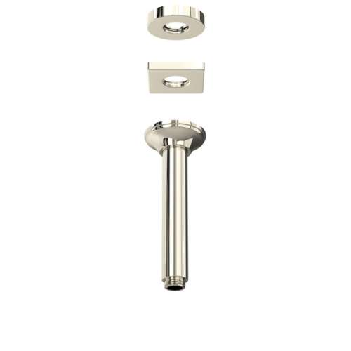 1505/6PN 7-in Ceiling Mount Shower Arm, Polished Nickel