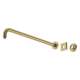 200127SAAG 20-in Reach Wall Mount Shower Arm, Antique Gold