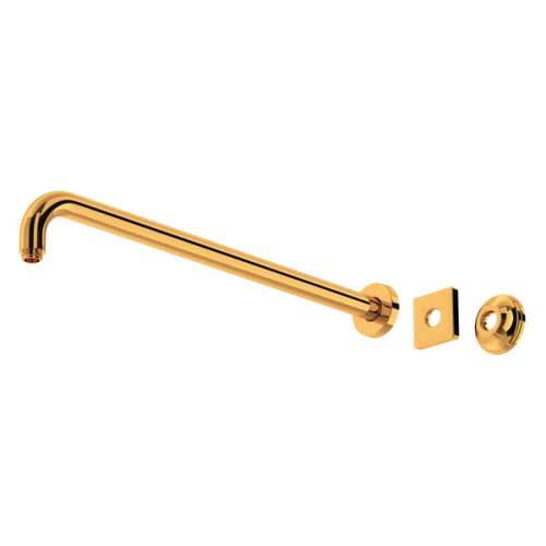 200127SAIB 20-in Reach Wall Mount Shower Arm, Italian Brass