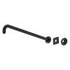 200127SAMB 20-in Reach Wall Mount Shower Arm, Matte Black
