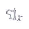 A1409LMAPC-2 Acqui Column Spout Widespread Bathroom Fauce with Metal Lever Handlet, Polished Chrome