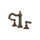 A1409LMTCB-2 Acqui Column Spout Widespread Bathroom Faucet with Metal Lever Handle, Tuscan Brass