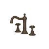 A1409XMTCB-2 Acqui Column Spout Widespread Bathroom Faucet with Cross Handle, Tuscan Brass