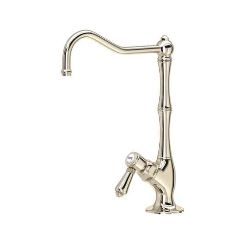 A1435LMPN-2 Acqui Column Spout Filter Faucet with Metal Lever Handle, Polished Nickel