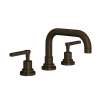 A2218LMTCB-2 Lombardia U-Spout Widespread Bathroom Faucet with Metal Lever Handle, Tuscan Brass
