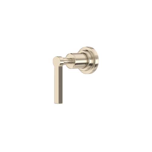 A4212LMSTNTO Lombardia Trim for Volume Control and 4-Port Dedicated Diverter with Metal Lever Handle, Satin Nickel