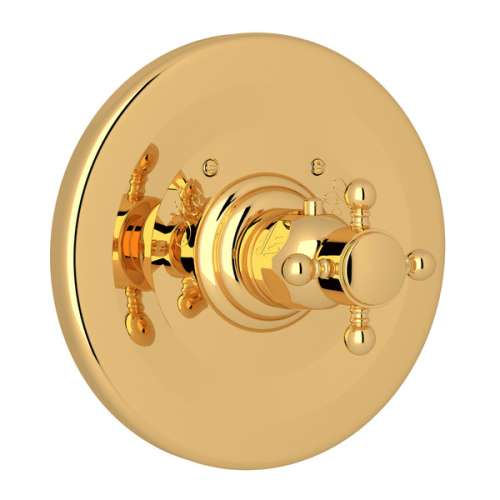 A4914XMULB Trim Plate without Volume Control, Unlacquered Brass