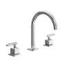 AP08D3LMAPC Apothecary Widespread Bathroom Faucet with C-Spout & Lever Handle, Polished Chrome