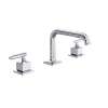 AP09D3LMAPC Apothecary Widespread Bathroom Faucet with U-Spout & Lever Handle, Polished Chrome