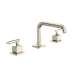 AP09D3LMPN Apothecary Widespread Bathroom Faucet with U-Spout & Lever Handle, Polished Nickel