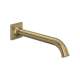 AP16W1AG Apothecary Wall Mount Tub Spout, Antique Gold