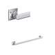 AP25WTB24APC Apothecary 24-in Towel Bar, Polished Chrome