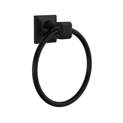 AP25WTRMB Apothecary Towel Ring, Matte Black