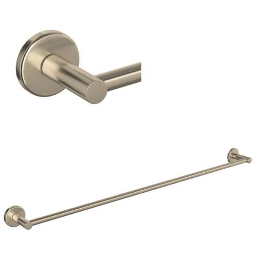 LO1/30STN Lombardia 30-in Wall Mount Single Towel Bar, Satin Nickel