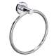LO4APC Lombardia Wall Mount Towel Ring, Polished Chrome